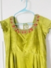 Picture of Pure raw silk with maggam work dress with work dupatta