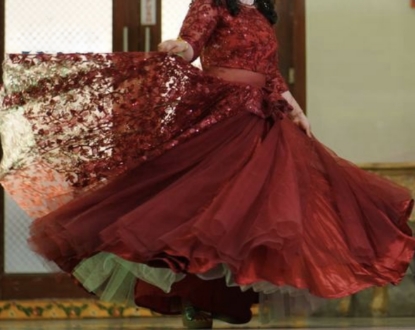 Picture of Sequin Long frock