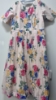 Picture of Never worn Chanderi Floral dress with scallop collar