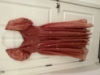 Picture of Tissue organza embroidered mom(32) and daughter(1-2) party wear dresses