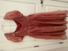 Picture of Tissue organza embroidered mom(32) and daughter(1-2) party wear dresses