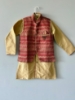Picture of Never worn Cream & Maroon kurta set 6-7y
