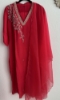 Picture of Brand new silk reddish pink 3 piece suit