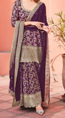 Picture of Never worn Benaras Sharara Set 