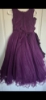 Picture of Wine colour partywear frock 7-8y