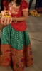 Picture of Benaras lehanga with paithani border and organza lehanga with chanderi blouse 3-4y