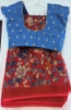 Picture of banaras and kalamkari saree combo