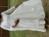 Picture of Pure georgette dress with all over chikankari in kali pattern with duppata