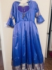 Picture of Pure Pattu customised Long Frock 