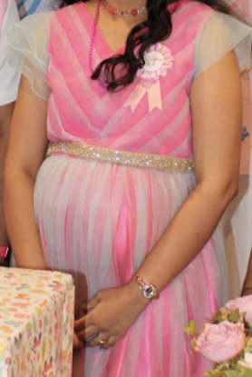 Picture of Maternity gender reveal frock
