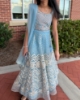 Picture of Neerus blue lehenga 10-12y