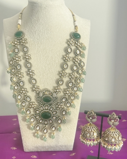 Picture of victorian moissanite Set