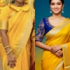 Picture of Pure Mangalagiri Pattu saree with Bridal blouse , self blouse and blouse bag 
