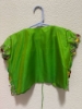 Picture of Pure Ikkat frock Brown and green colour 4-6years