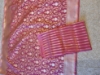 Picture of Never worn semi Benaras kora organza Saree