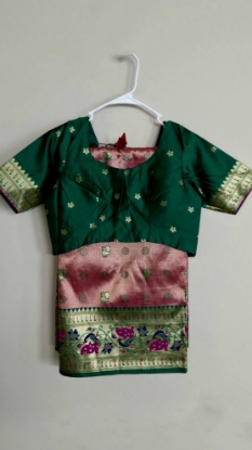 Picture of New paithani border soft silk saree