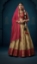 Picture of Beautiful gold and pink organza  lehenga