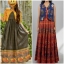 Picture of Anarkali Combo Set with removable  jacket