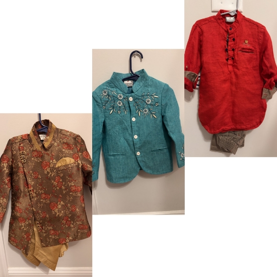 Picture of Set of 3 suit set combo 2-4y