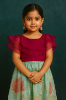 Picture of Narayanpet and georgette lehenga combo 4-6y
