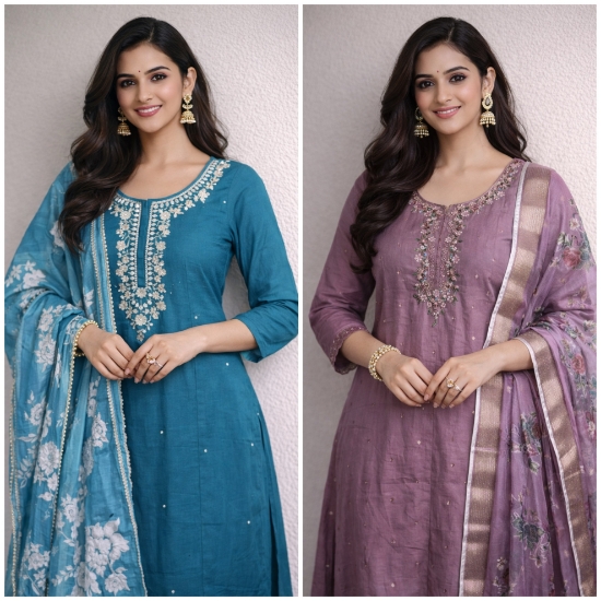 Picture of 3 pc kurti combo set