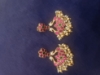 Picture of Brand new Dual peacock &flower style jadau kundan earrings
