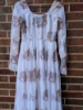Picture of Kowshiki  couture White Pichwai Long frock with dupatta