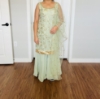 Picture of Light green sharara set