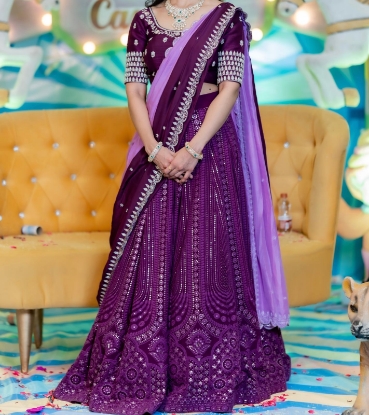 Picture of Designer Chikankari Lehenga