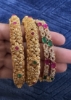 Picture of Chandra haram and bangles combo