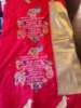 Picture of Gayathri Mantram Weaved Pure Kanchi Pattu saree