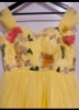 Picture of Yellow better and benarasi designer Gown