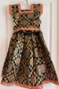 Picture of benarasi lehenga and frock combo 4-6Y