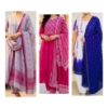 Picture of Triple Combo : Pure Cotton : 3 Pc Kurthi Sets 