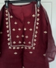 Picture of Maroon and Black Kurti Combo