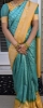Picture of Green and yellow fancy saree
