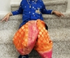 Picture of Pure pattu bananas sherwani 2-3y