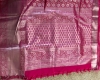 Picture of Light weight Pink Pattu Saree with silver zari
