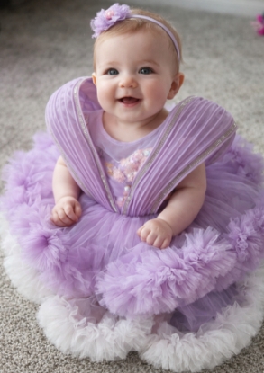 Picture of Never worn lavender frock 1y