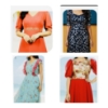 Picture of Combo : 4 Western Midi Dresses 