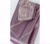 Picture of Onion pink organza saree 