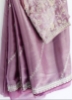 Picture of Onion pink organza saree 