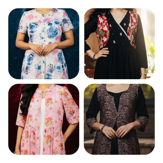 Picture of  Combo : 4 Designer Dresses 
