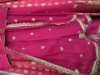 Picture of Kowshiki couture Pink Chanderi Silk Lehanga
