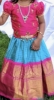 Picture of Kanchipattu lehenga with work blouse 2-4y