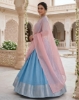 Picture of Mangalgiri Silk Lehenga with Tissue Duppata