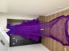 Picture of Dreamy Purple Ruffle Maternity Gown