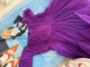 Picture of Dreamy Purple Ruffle Maternity Gown