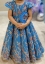 Picture of Yahvi designer Structured Panelled Frock 2-3 yrs