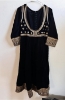 Picture of Black velvet pakistani anarkali set